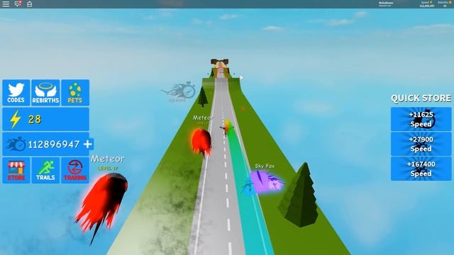 САМЫЙ БЫСТРЫЙ БЕГУН В МИРЕ РОБЛОКС! 200 МИЛЛИОНОВ! СИМУЛЯТОР СКОРОСТИ Roblox simulator смотреть онлайн