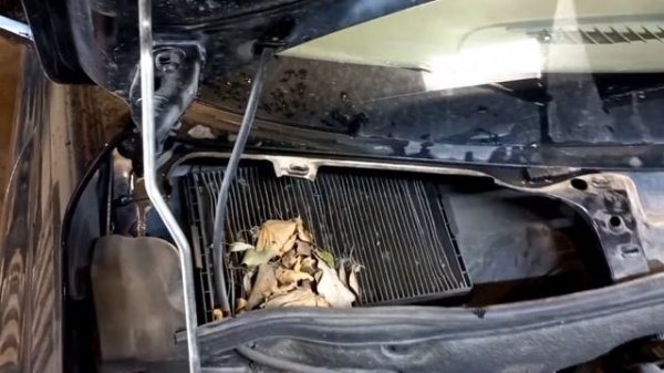 Замена  салонного фильтра  на DATSUN ON-DO