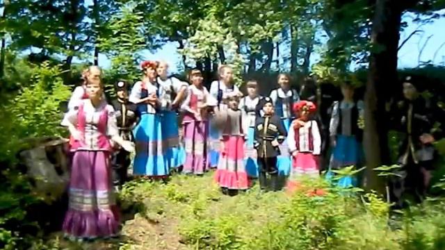 Адагум . Детский коллектив "Горлинка" "Казаченька". смотреть онлайн
