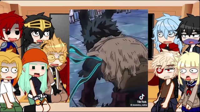 MHA VILLAIN ( + pro heroes) react to Midoriya | mha | bnha | memes | Part3 смотреть онлайн