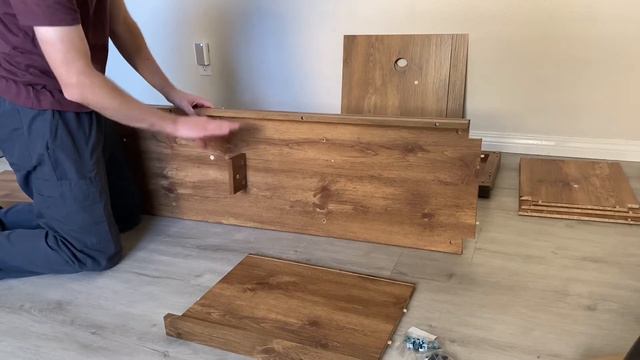 Step-by-step Assemble *Hinged* Barndoor TV Stand 65” from Walmart - Manor Park by Walker Edison смотреть онлайн
