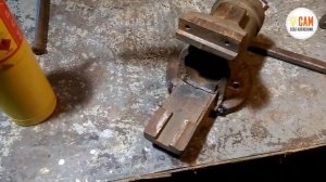 Ремонтируем лопнувшие чугунные тиски! Сварка чугуна своими руками. 6+