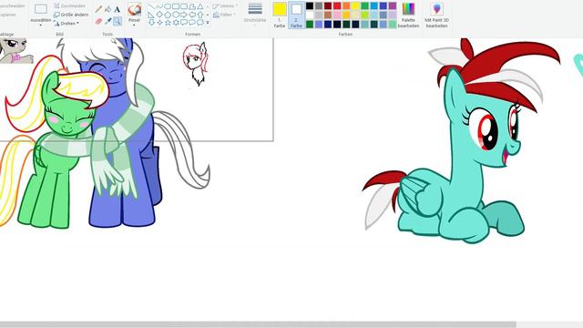 MLP FIL (Base Edit) Peppermint Breeze's Family смотреть онлайн
