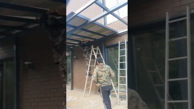 Навес Хай-тек своими руками.