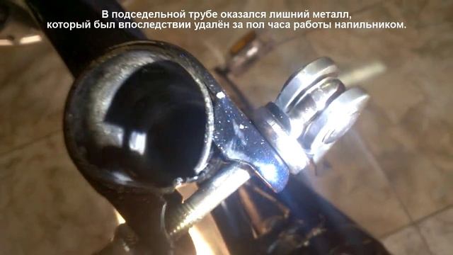 Велосипед из коробки. часть 3. Настраиваем задний тормоз и исправляем косяки производителя. смотреть онлайн