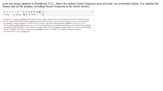 Wordpress: Visual Composer - not working after update смотреть онлайн