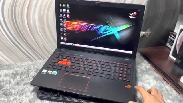 Asus strix GL 553 VW Intel Core i7 6700HQ смотреть онлайн