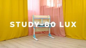 Растущая парта Anatomica Study-80 Lux – оптимальный стол для школьников