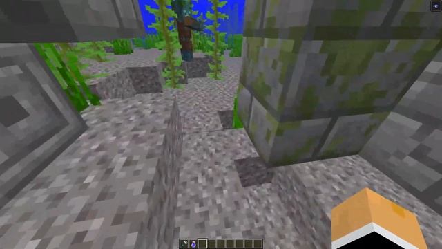 Подводные руины в Minecraft без модов | Minecraft 1.14.4 смотреть онлайн