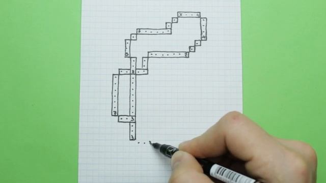 Как нарисовать Амонг Ас по клеточкам Элвис Пресли смотреть онлайн