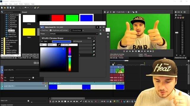 Vegas Pro 15: How To Use Your Green Screen - Tutorial #228 смотреть онлайн
