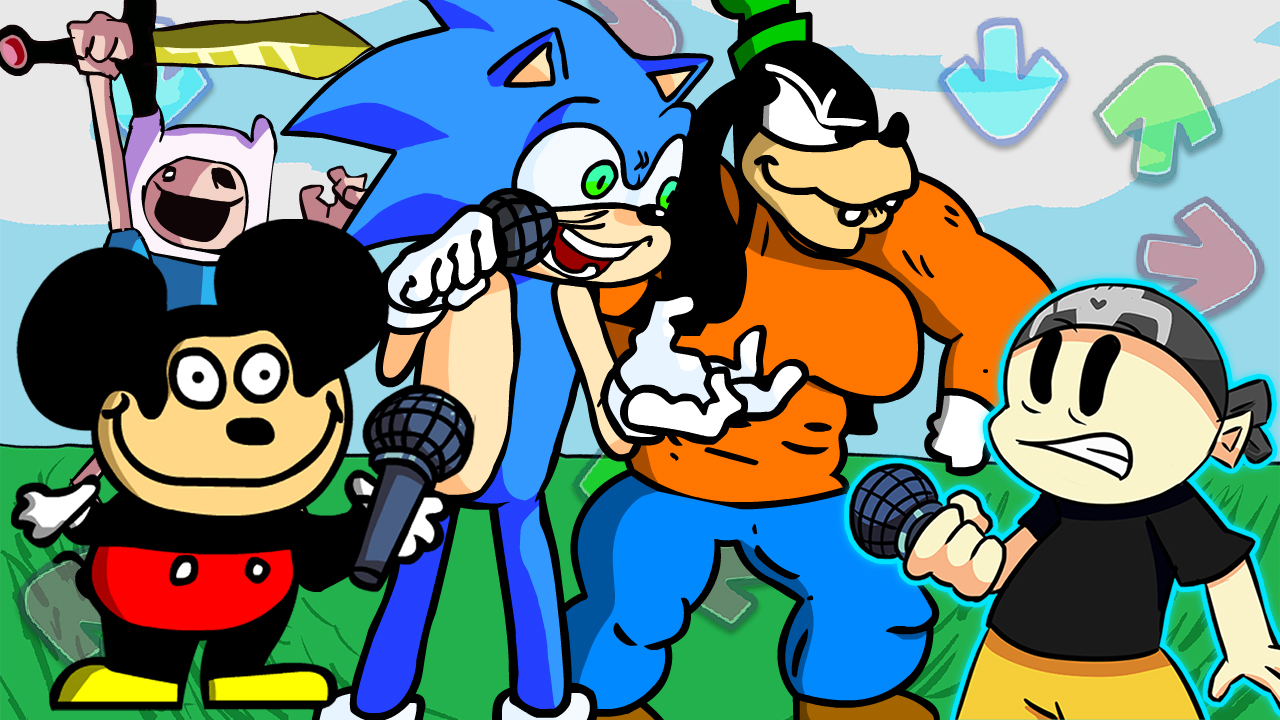 МЕМЫ, РОФЛЫ , КРИПОТА ► Friday Night Funkin' vs. Mokey lol, vs. Finn, vs. Sonic gets trolled смотреть онлайн