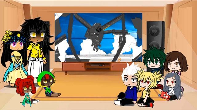MHA & BRAWL STARS [the chosen one's return] react to gacha смотреть онлайн