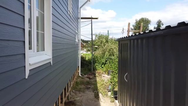 Облик дома на Чусовском тракте продолжает преображаться. Скоро здесь будет дом-красавец!