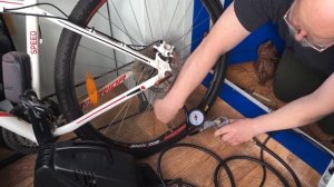 Пример работы компрессора Fubag HANDY MASTER KIT