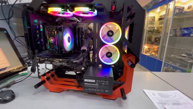 ПК на гибридном процессоре Intel Core I5 12600KF в корпусе Cougar Blazer, Z690, 32Gb, RTX 2060 6Gb