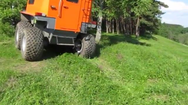 Вездеход ВЫМПЕЛ 8х8 на Колесах Низкого Давления/wheel low pressure смотреть онлайн