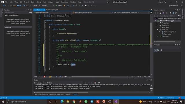 Windows Form Application (Message Box, Progress bar, Timer) | C# tutorial | Episode 8 смотреть онлайн