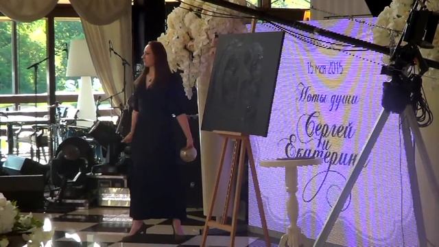 Шоу золотая пыль. Художник Алена Коломийцева