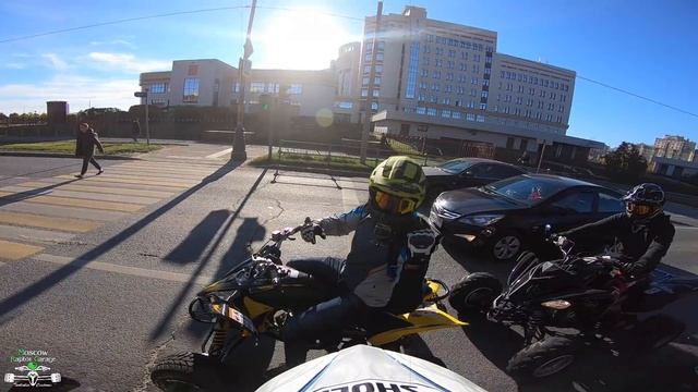 Лютая Стантуха На Рапторах в Москве / Yamaha Raptor 700 / YFZ450R смотреть онлайн