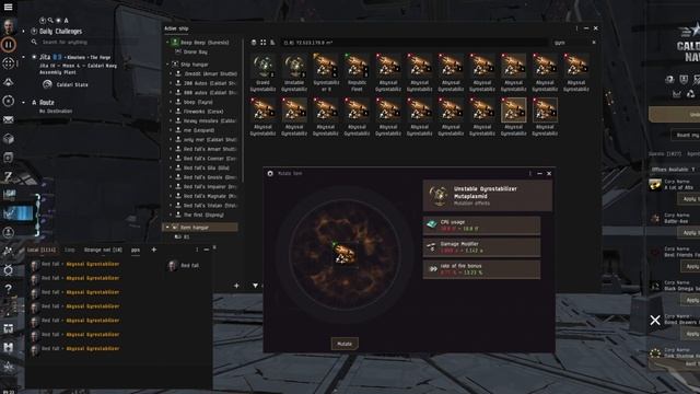 Eve Online - Playing With Abyssal Mutaplasmids