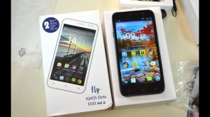 Распаковка Fly IQ455 Octa Ego Art 2: первый 8-ядерный телефон Fly