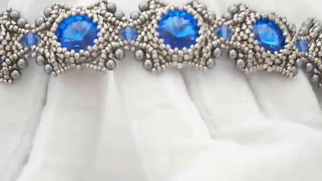 Браслет из бисера "Вечер" Sapphire смотреть онлайн