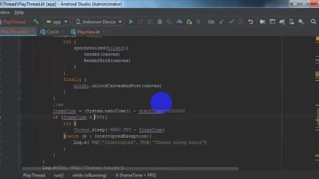 FlappyBird kotlin - 07. Create random "Cot" смотреть онлайн