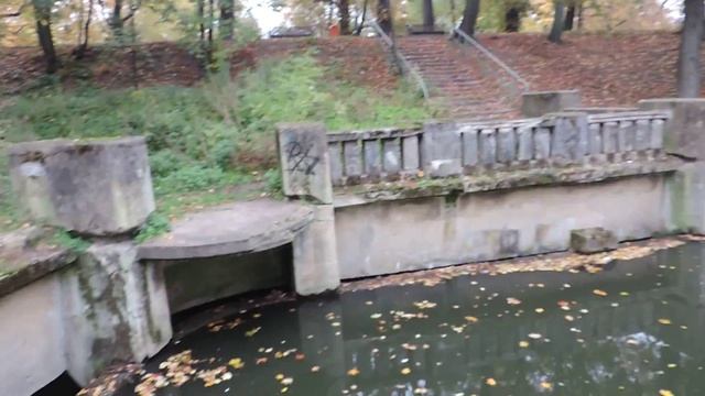 Калининград Königsberg Здесь Парковый ручей уходит под землю смотреть онлайн