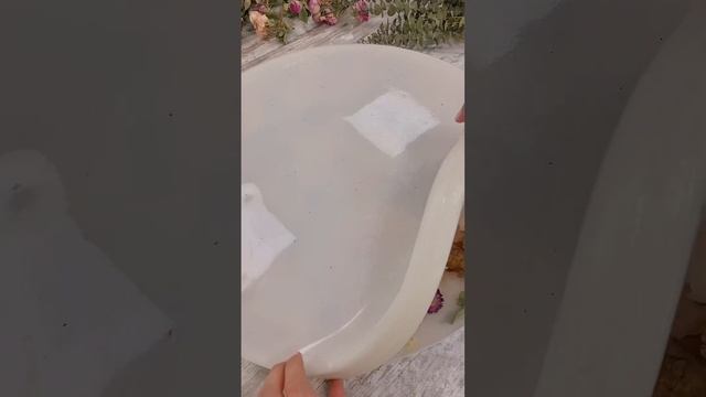 Стол из эпоксидной смолы с настоящими цветами смотреть онлайн