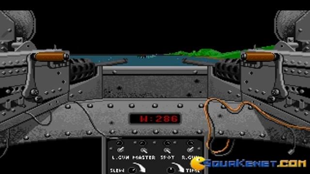 Gunboat Gameplay (PC Game, 1990)