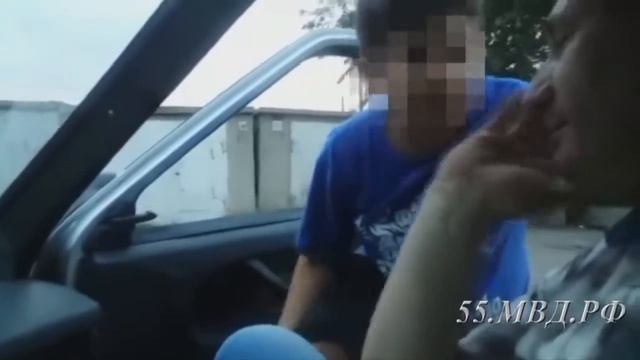 11 летний водитель за рулем Land Cruiser Prado в Омске смотреть онлайн