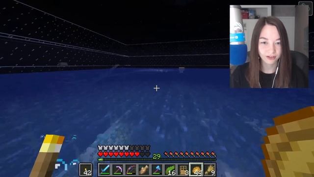 ? МАЙНКРАФТ, но мир в БУТЫЛКЕ - Скайблок Выживание - Подводный Страж *11 серия*