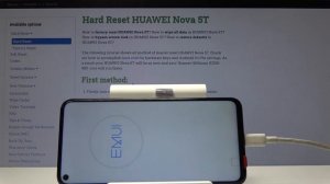 Huawei Nova 5t — Режим загрузки