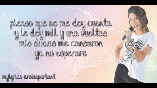 Martina Stoessel | En Mi Mundo [Full Song] - Lyric Video