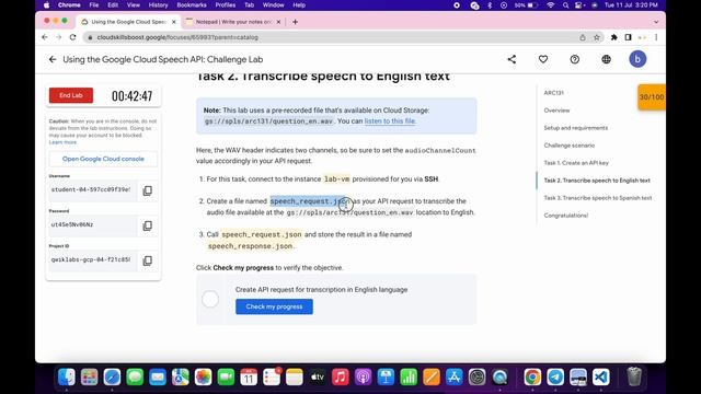 Using the Google Cloud Speech API: Challenge Lab || #qwiklabs || #ARC131 || [With Explanation?️] смотреть онлайн