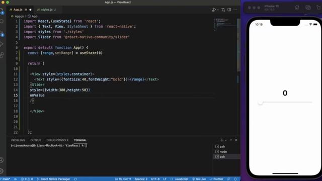 React Native Tutorial 52 - React Native Slider смотреть онлайн