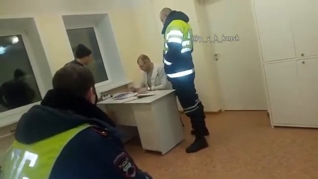Задержание пьяного водителя в Канске_Продолжение смотреть онлайн