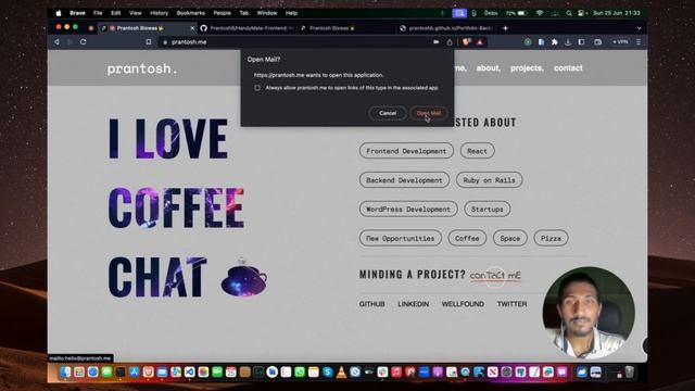Software Engineer Portfolio | Developer Portfolio | React Portfolio смотреть онлайн
