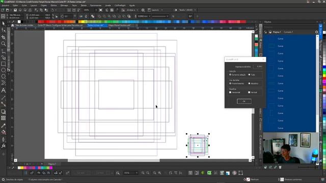 Corte FF Macro Configura Linhas para Recorte no CorelDRAW смотреть онлайн