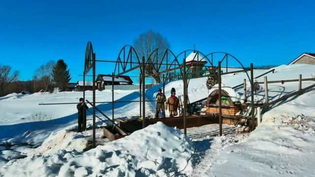 Строительство навеса для родника смотреть онлайн