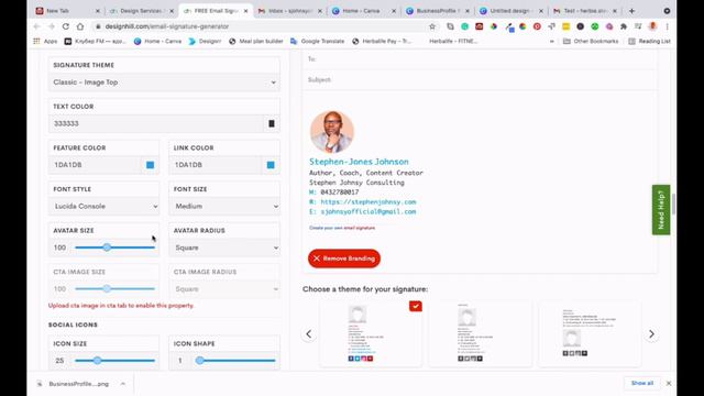 How To Create An Email Signature | Tutorial смотреть онлайн