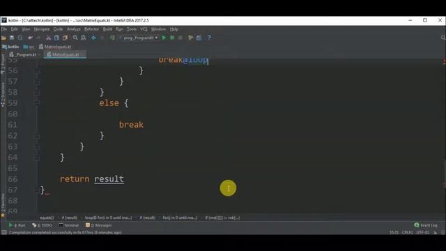 matrix compare in kotlin смотреть онлайн
