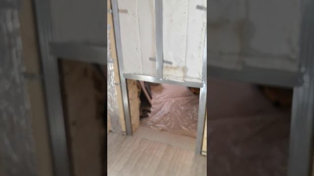 Как и из чего сделать стену возле ПЕЧИ в БАНЕ #shorts смотреть онлайн