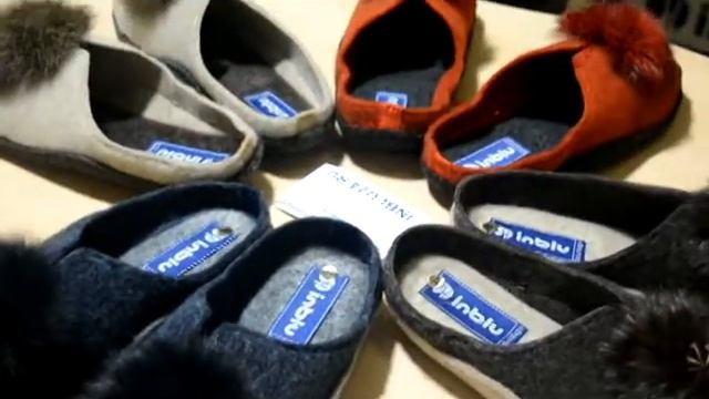 Фетровые тапочки INBLU с кроликом смотреть онлайн