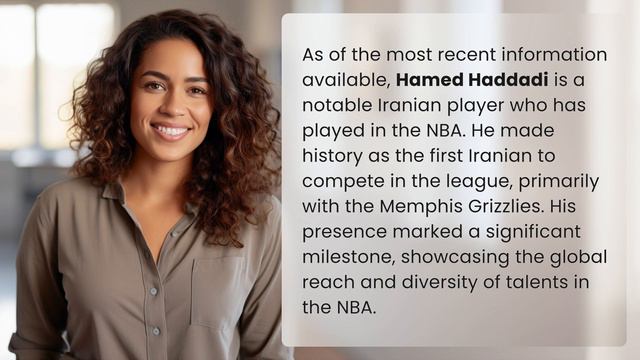 Is there any Iranian in NBA? смотреть онлайн