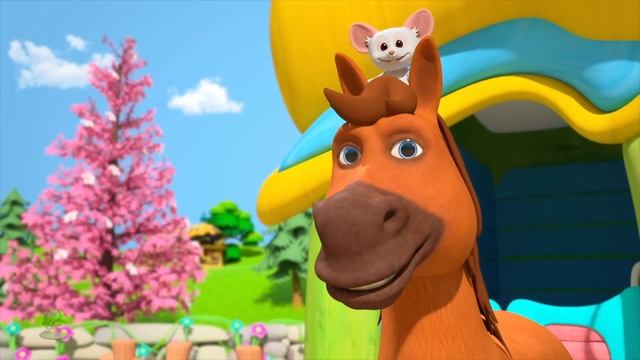 Numbers Train | Songs for Kids | Kindergarten Nursery Rhymes for Children by Little Treehouse смотреть онлайн