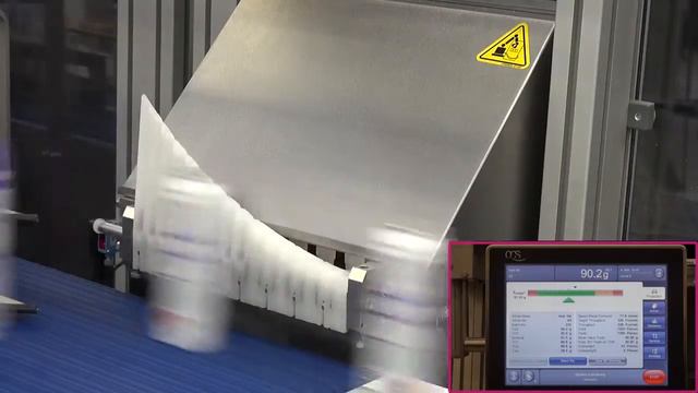 100% весовой контроль на линии со скоростью 320 шт/мин смотреть онлайн