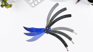 Учу Трюки с Ножом Бабочкой