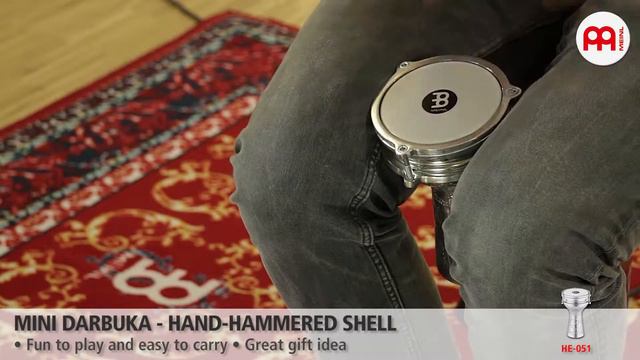 Mini Darbuka - Hand-Hammered Shell - HE-051 смотреть онлайн
